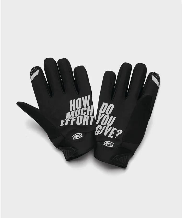 Guantes para Jóvenes 100% Brisker para Clima Frío - Negro