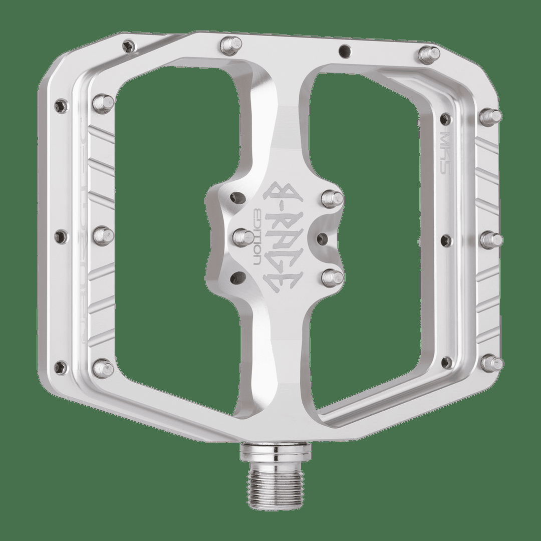 Pedales Burgtec MK5 Penthouse B-RAGE - Plata Rodio