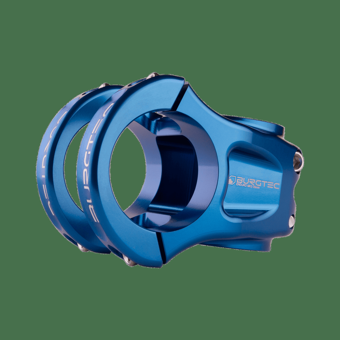 Burgtec MK3 Enduro Stem 35mm de Mordaza | 35mm - Azul Profundo