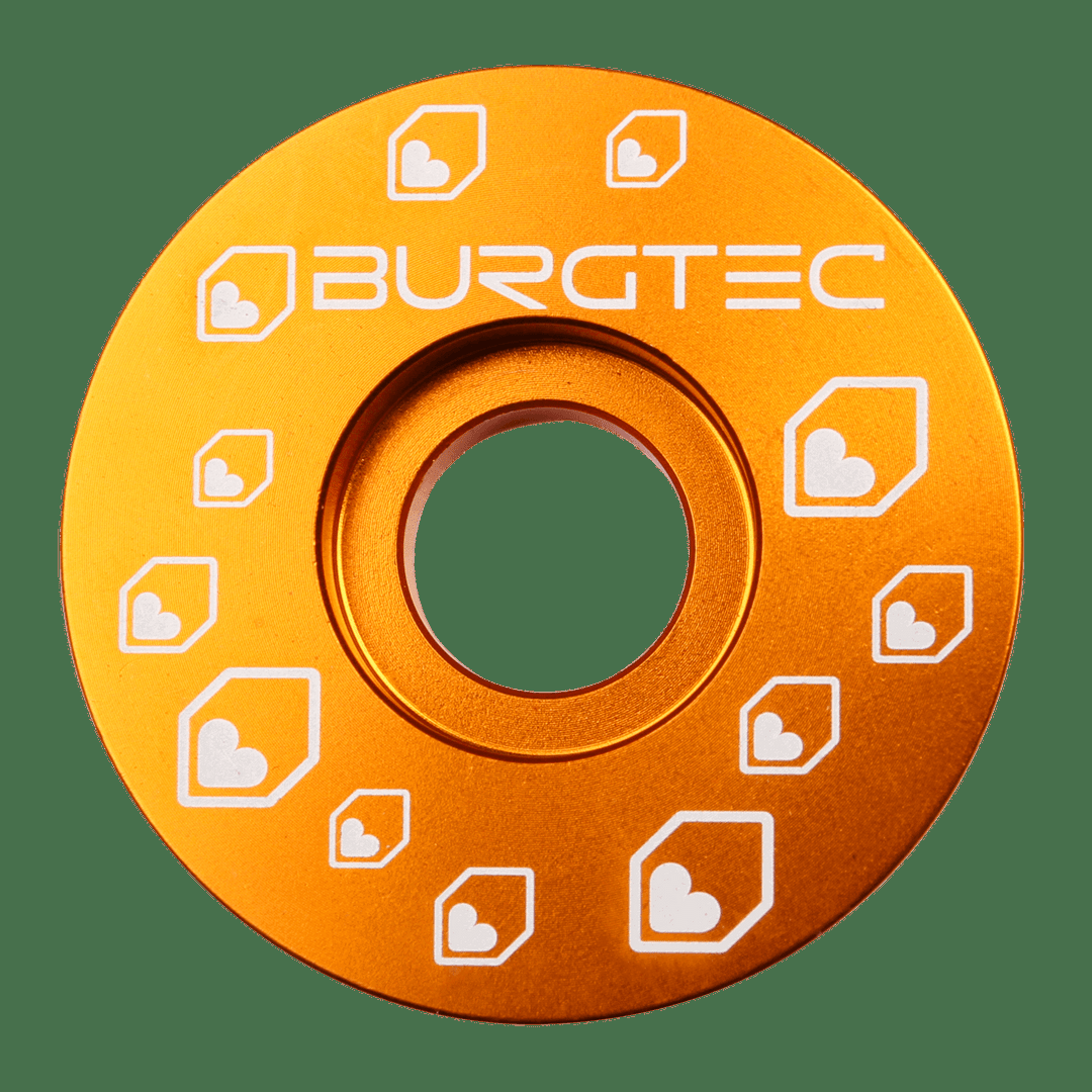 Burgtec Top Cap - Iron Bro Orange