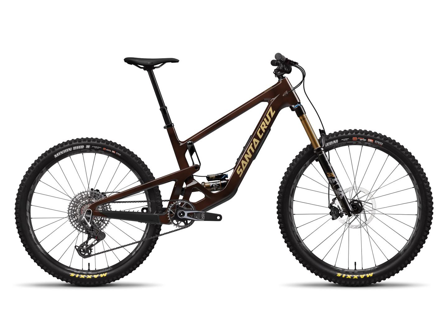 Santa Cruz - Bronson 5: CC (Kit: X0 AXS) Rootbeer