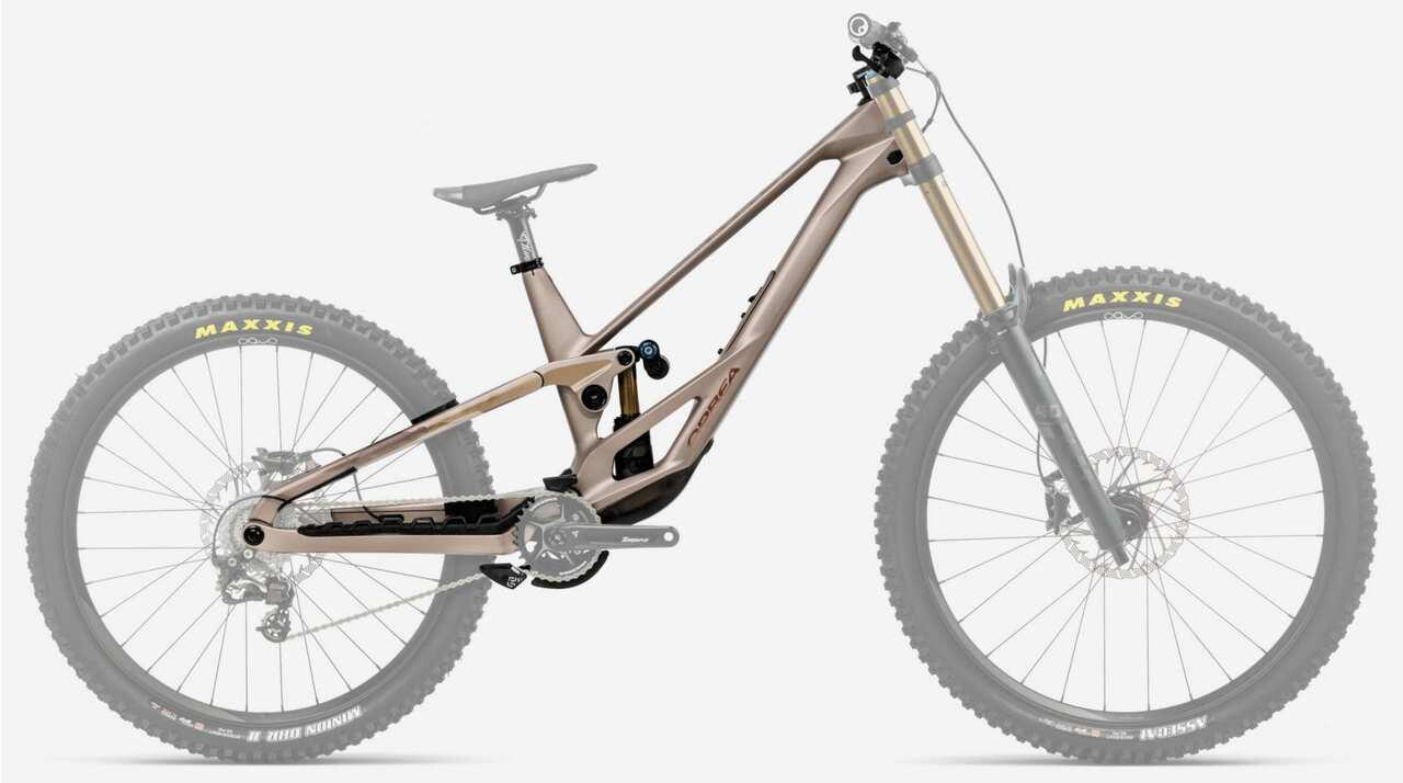 Orbea Rallon DH Frameset 2026 - Nickel Chrome
