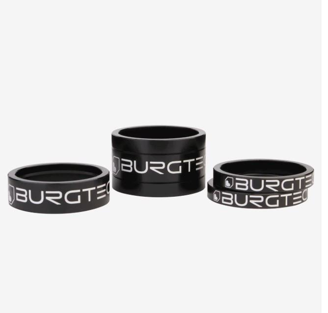 Kit de Espaciadores de Mástil Burgtec - Negro
