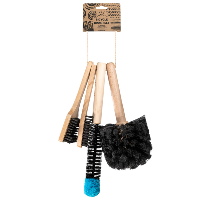 Conjunto de cepillos para limpiar bicicletas Peaty's