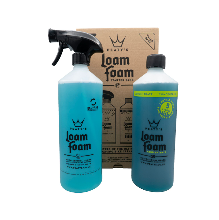 Kit de Limpieza para Bicicletas Peaty's Loam Foam Starter Pack