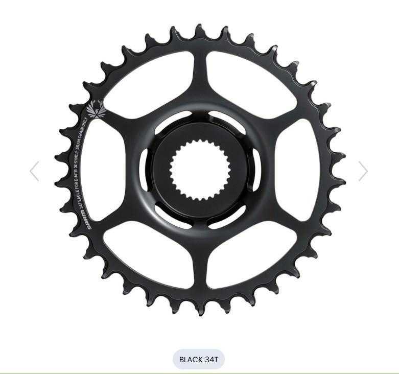 Anillo de cadena SRAM X-SYNC 2 Eagle Bosch Direct Mount 36 dientes