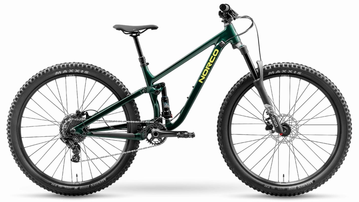 Norco Fluid FS Youth Gen 3 27.5 2026 - Verde Oscuro