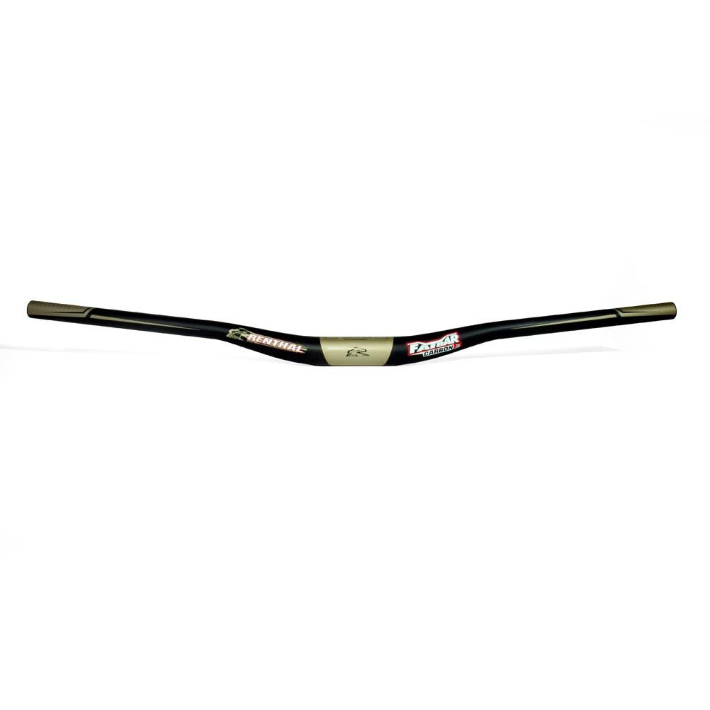 Manillar Renthal Fatbar V2 Carbon 35 800 mm/35 mm/30 mm - Negro/Dorado