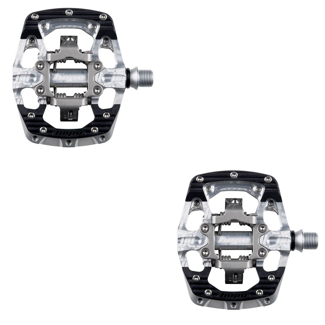Pedales de Gravedad Hope Union - Par - Plata
