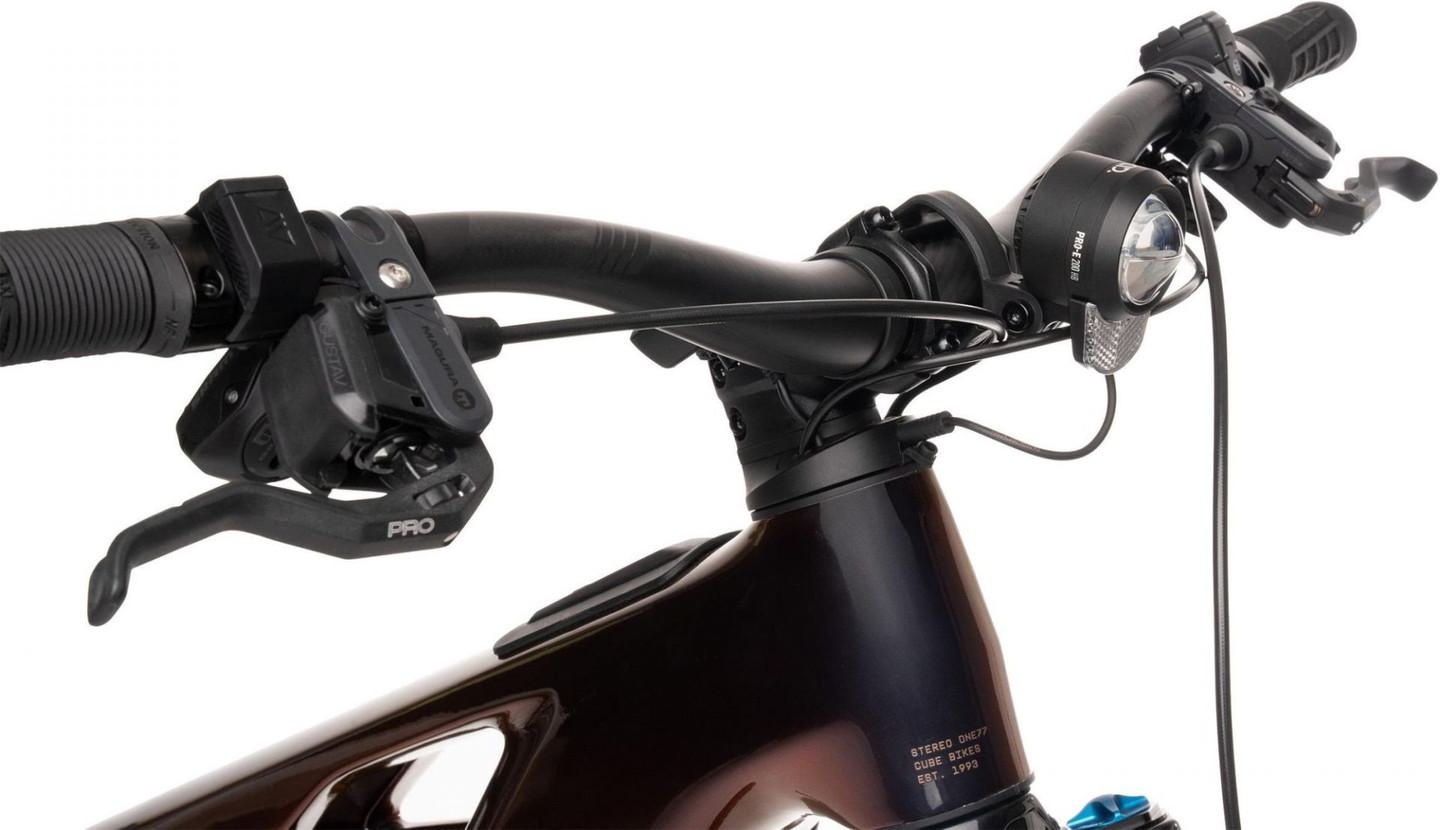 Luz delantera ACID E-Bike Cube Pro-E 200 de haz alto X-Connect - Negro
