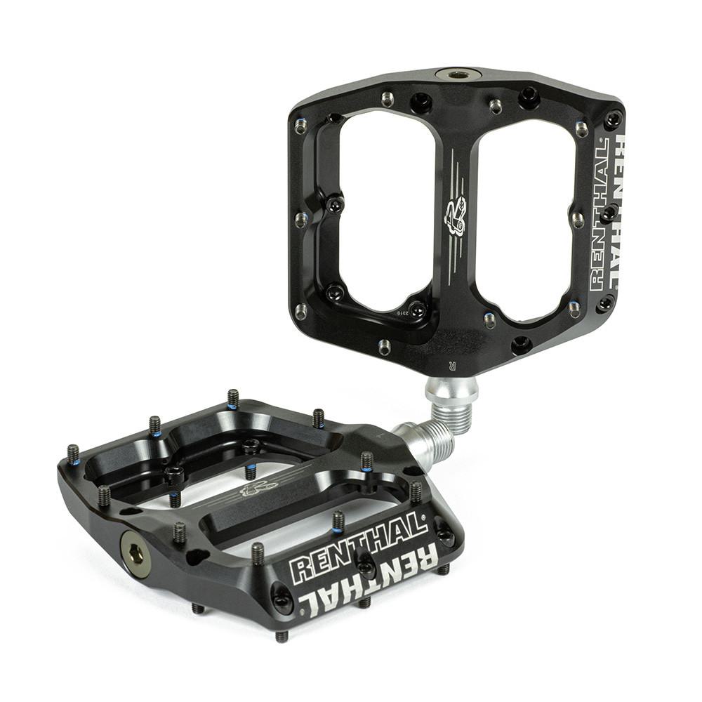 Pedales planos Renthal Revo-F - Negro