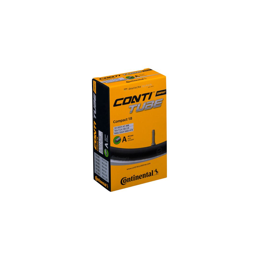 Continental Conti Tube Compact 24" Ancho - Válvula Schrader 40 mm - 24 x 2.0 - 2.40