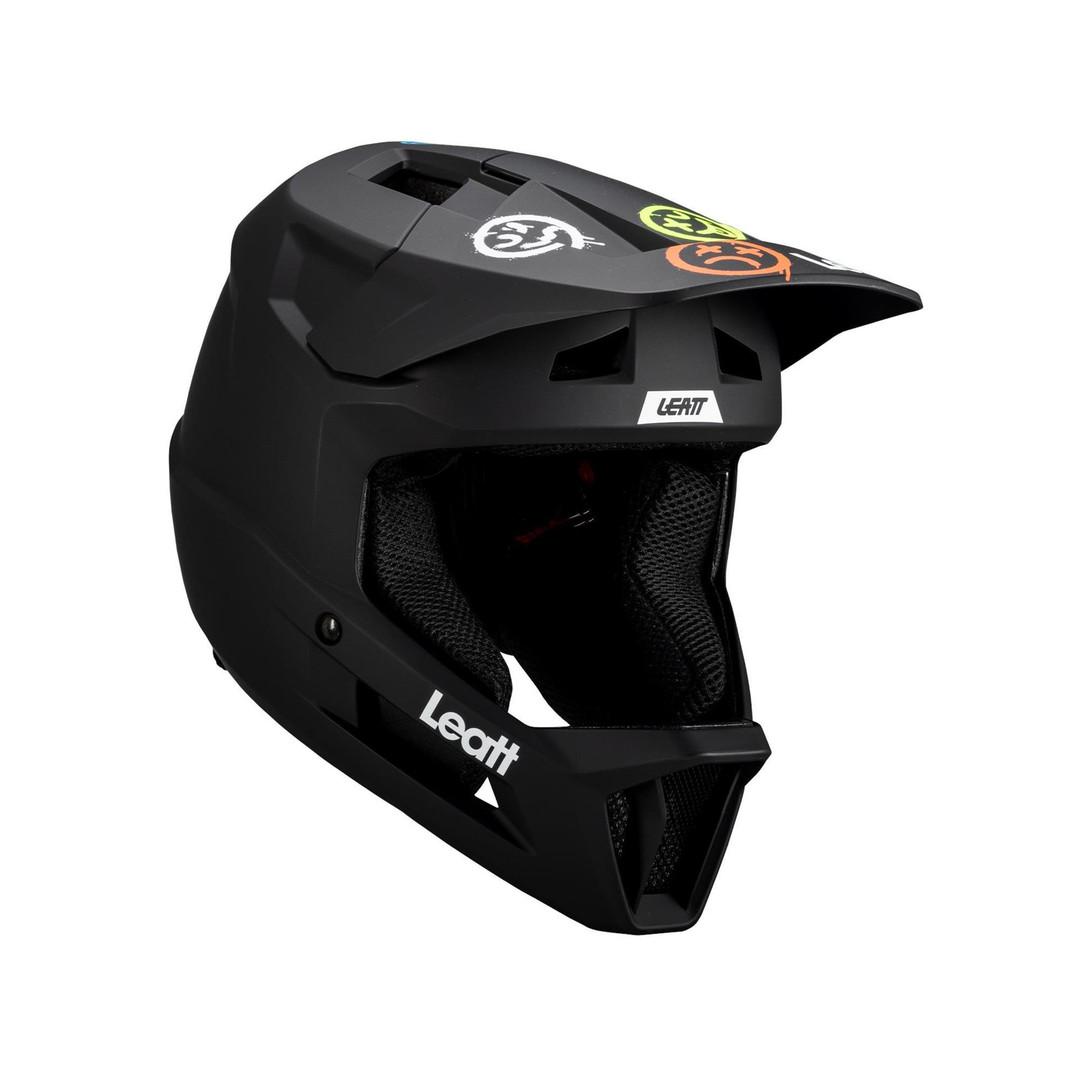 Casco Leatt Gravity 1.0 MTB Jr - Negro