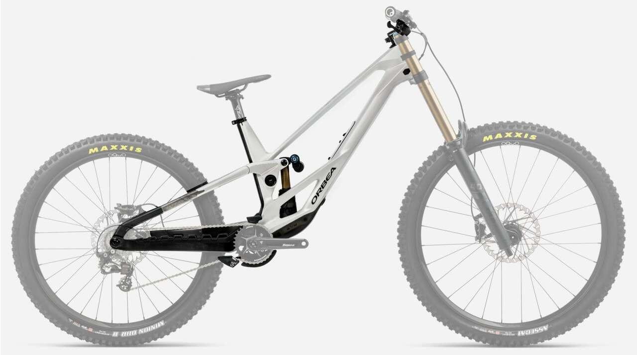 Orbea Rallon DH Frameset 2026 - Blanco Chich/Negro Diamante