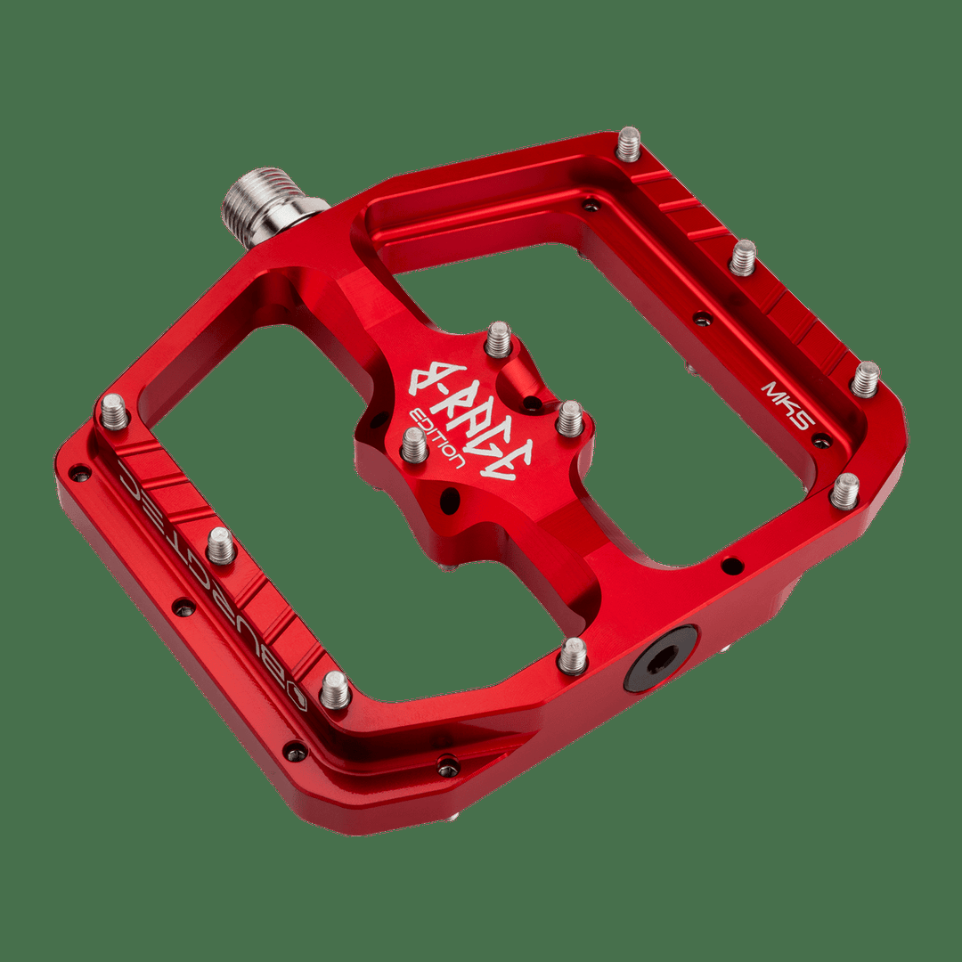 Pedales Burgtec MK5 Penthouse B-RAGE - Race Red
