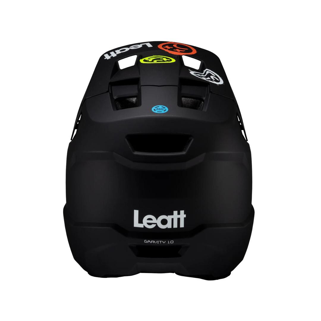 Casco Leatt Gravity 1.0 MTB Jr - Negro