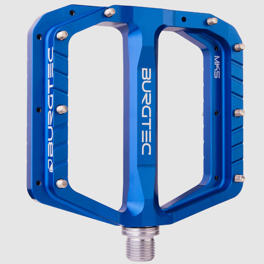 Burgtec MK5 Penthouse Pedales - Par - Azul Profundo
