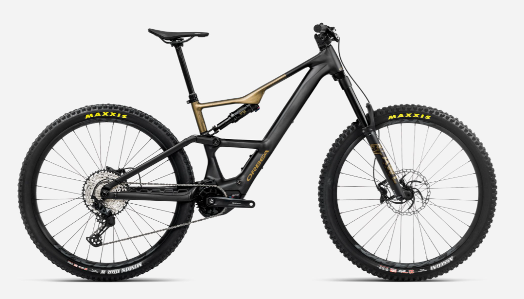 | Orbea Rise LT H20 2026 (Mk 4) 630Wh - Negro Diamante/Verde Oliva