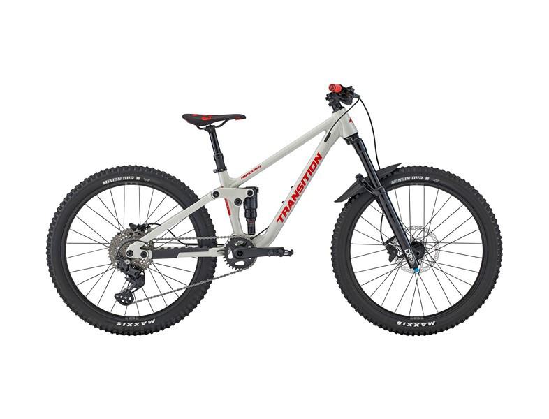 Venta - Transition Ripcord 24" - Blanco y Rojo - MTB para niños