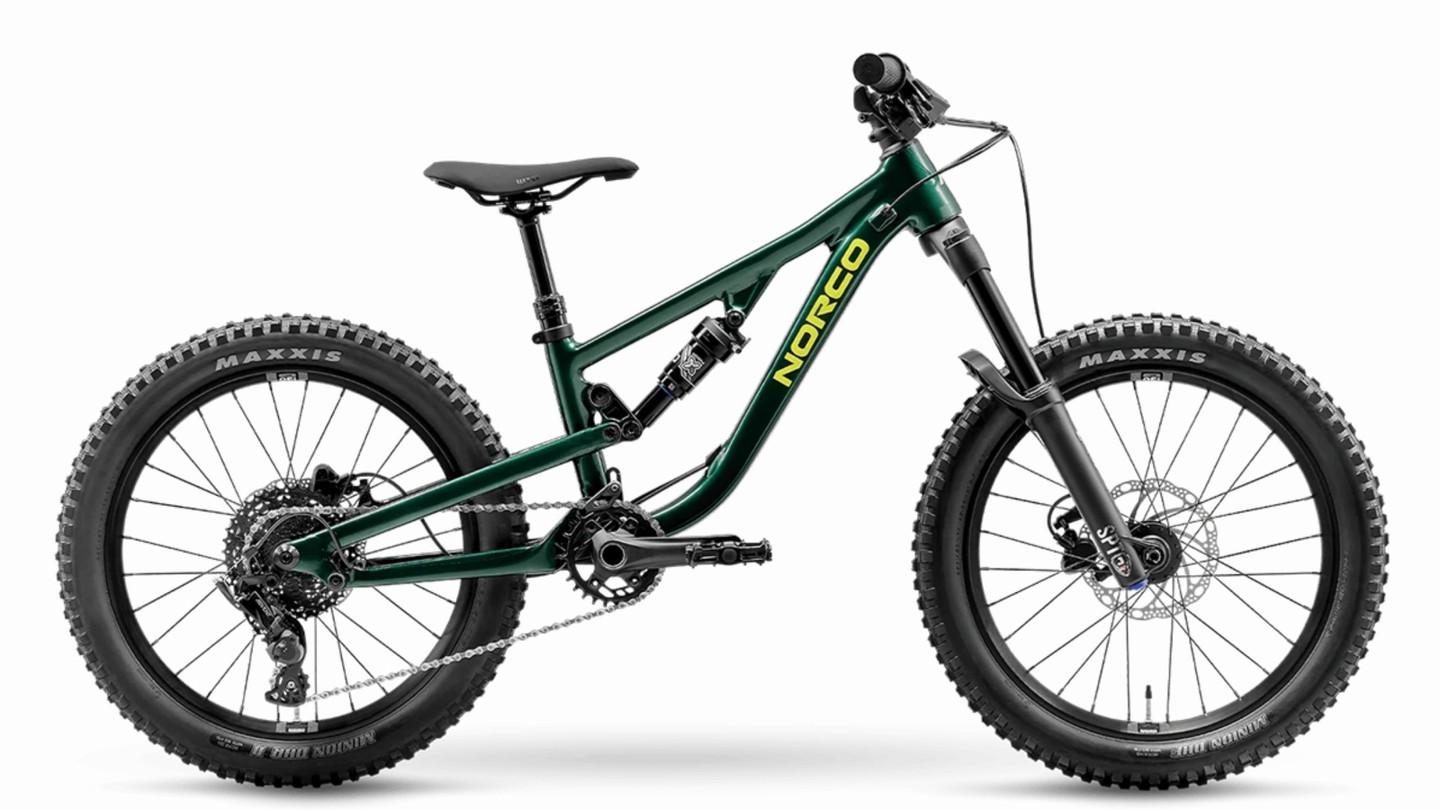Norco Fluid FS Youth Gen 3 20 2026 - Verde Oscuro