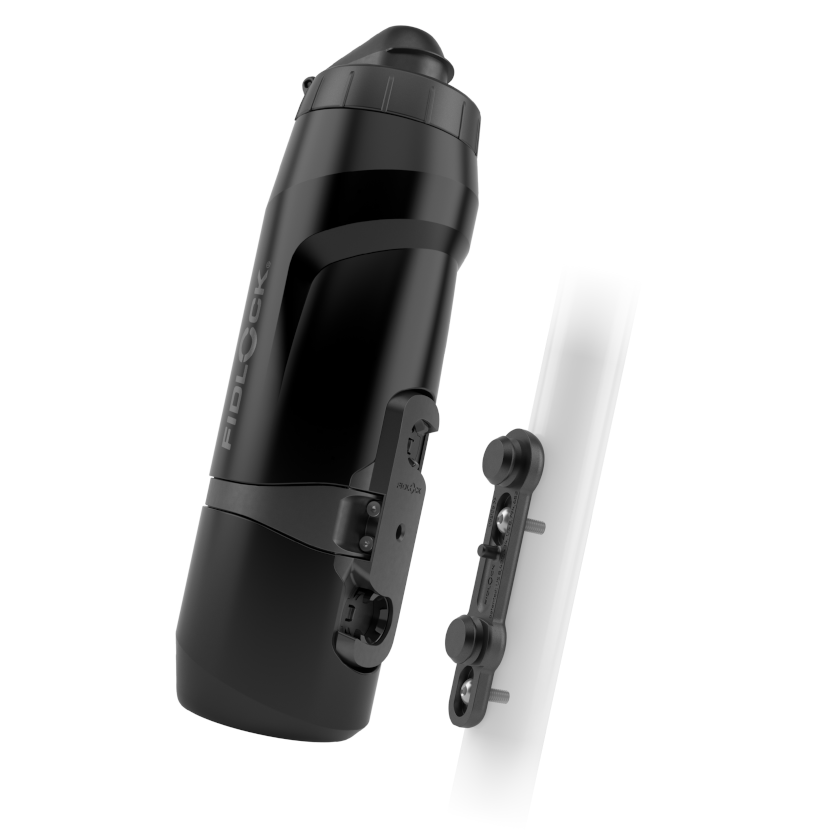 Botella Fidlock Twist 800 ml + Base para Bicicleta - Negro Mate