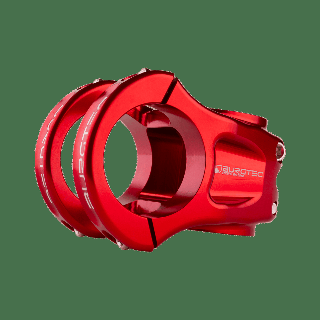 Burgtec MK3 Enduro Stem 35mm de Mordaza | 35mm - Race Red