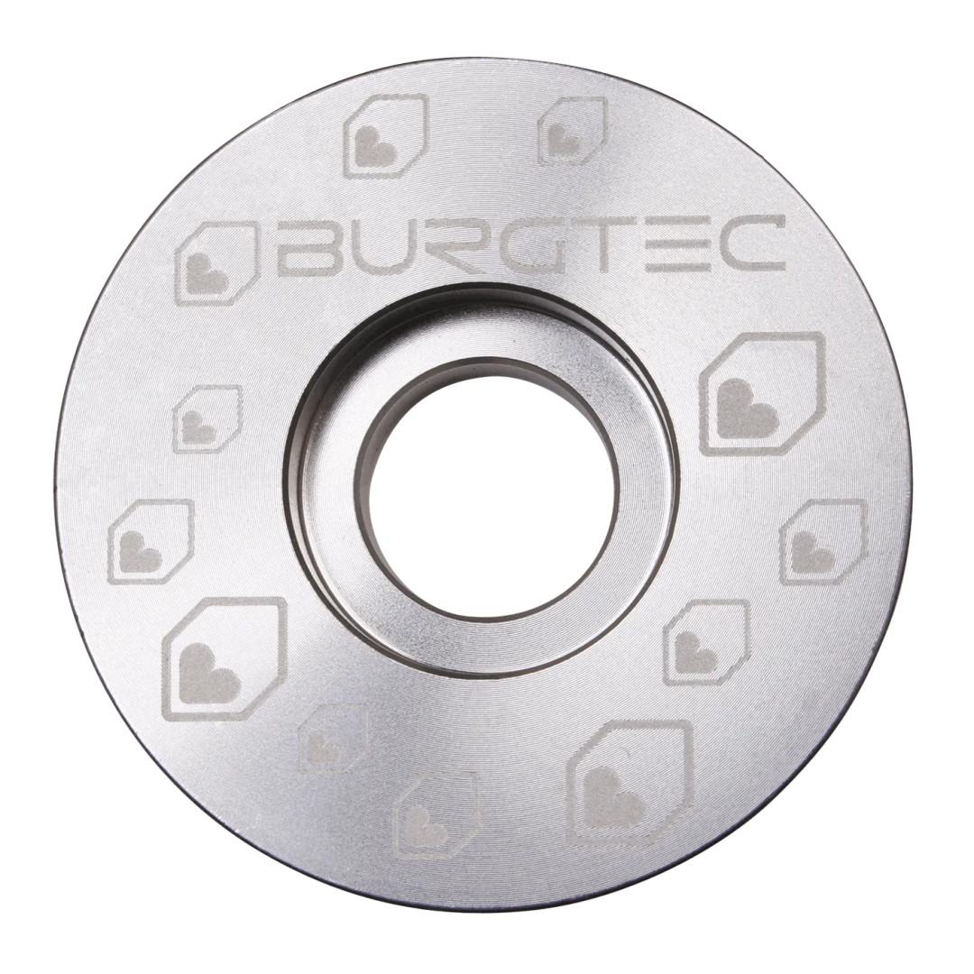 Burgtec Top Cap - Plata Rodio