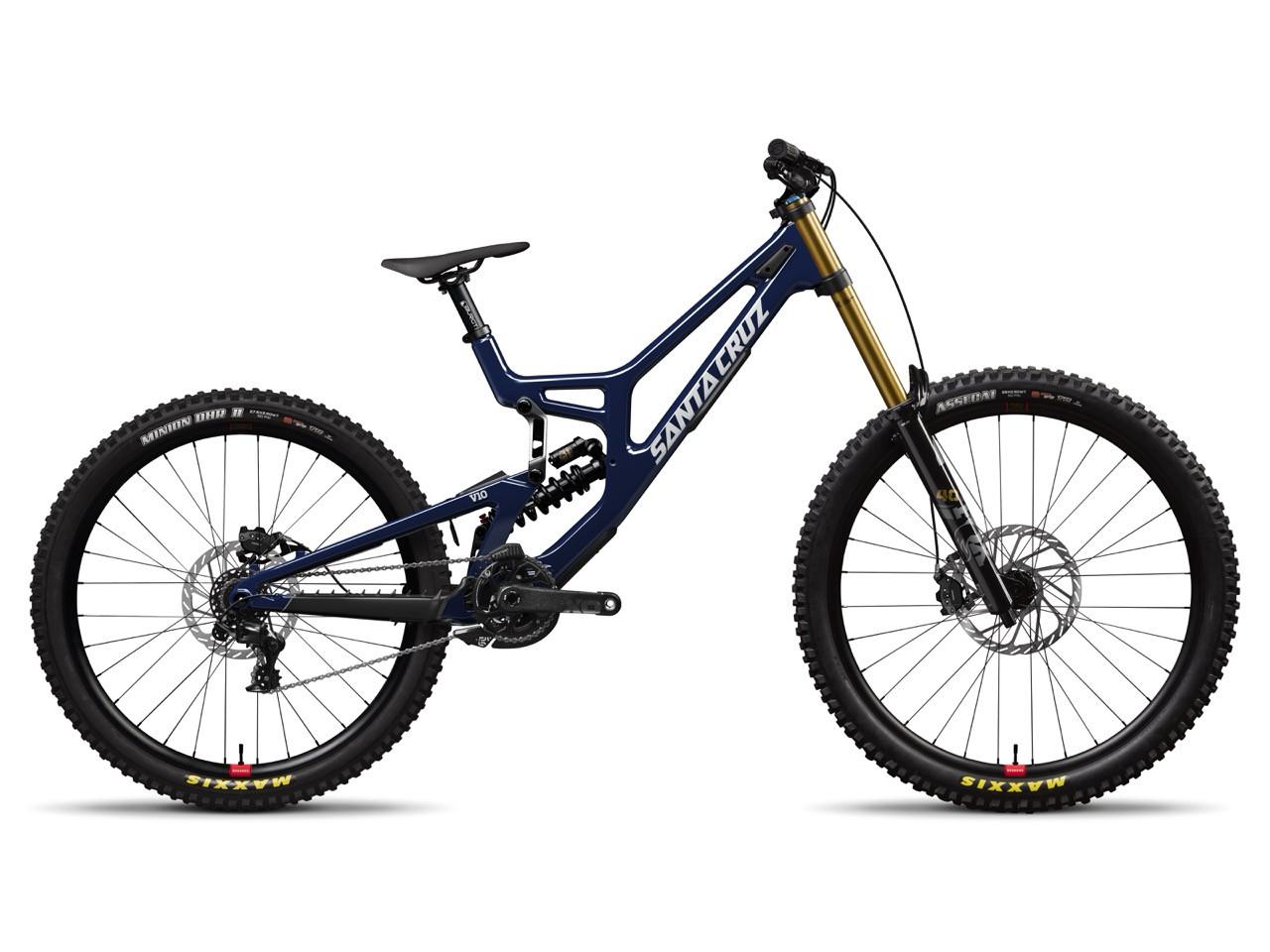 Kit Santa Cruz V10 XO1 2027 - Azul Líquido