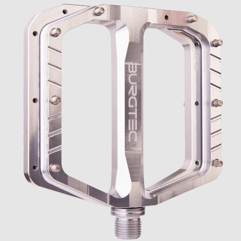 Burgtec MK5 Pedales de Penthouse - Par - Plata Rodio