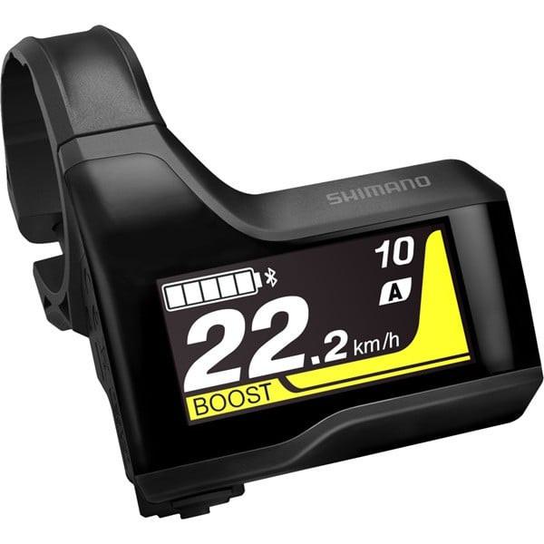 Pantalla para ordenador de bicicleta Shimano EM800, banda de sujeción de 31,8 mm/35 mm