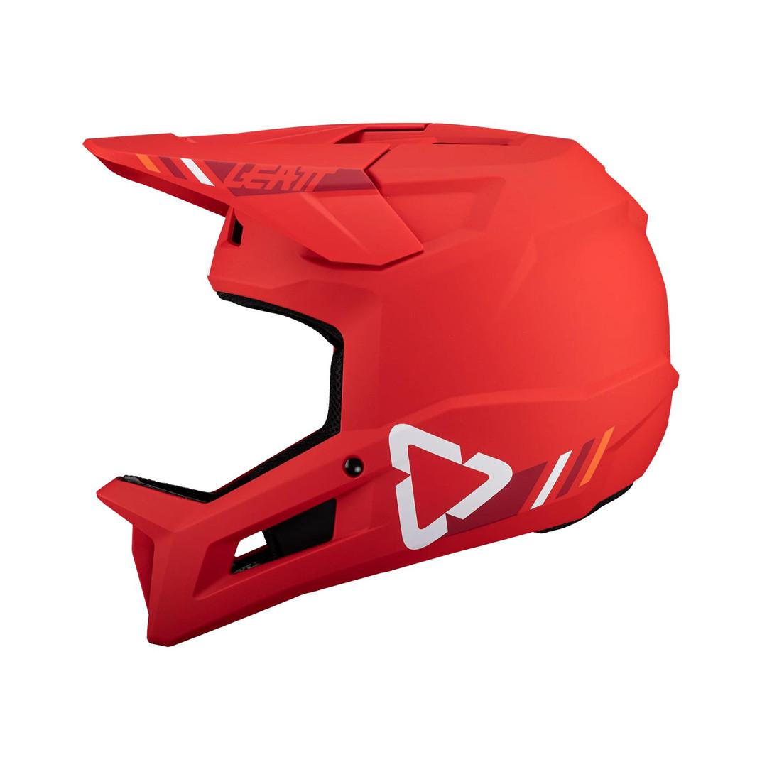 Casco Leatt Gravity 1.0 MTB Jr - Rojo Fuego