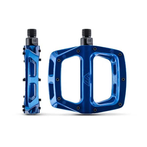 Pedales DMR V8 - Par - Azul Eléctrico