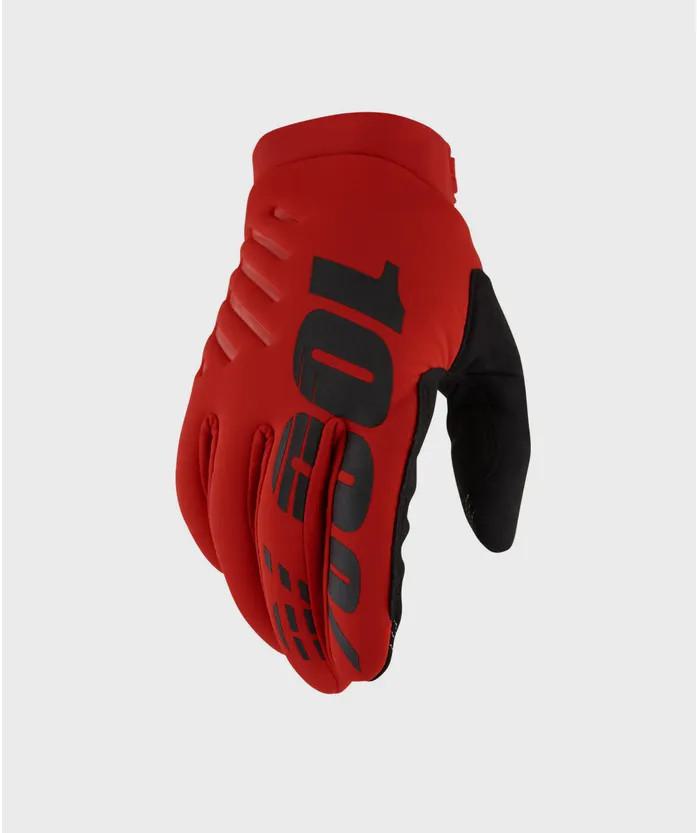 Guantes de Clima Frío 100% Brisker - Rojo