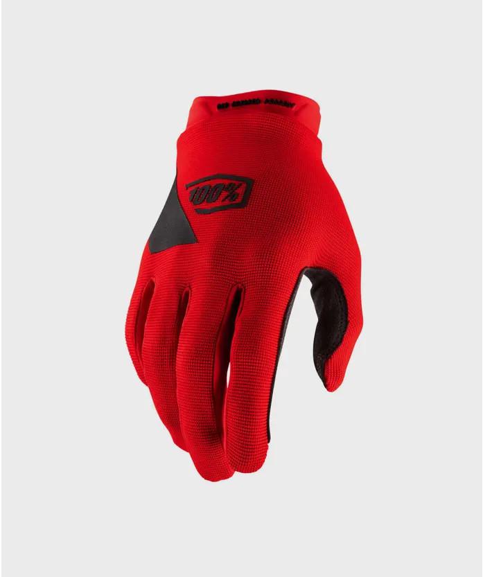Guantes 100% Ridecamp - Rojo