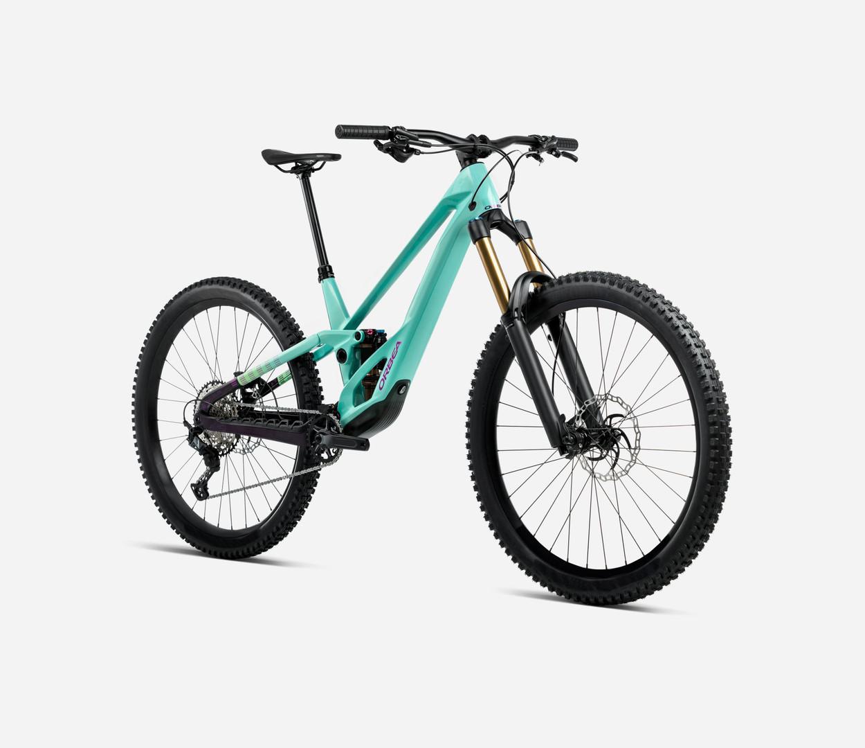 Orbea Rallon E-TEAM 2026 - Verde Aloha / Púrpura