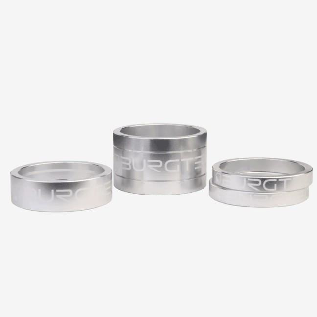 Kit de Espaciadores de Mástil Burgtec - Plata Rodio