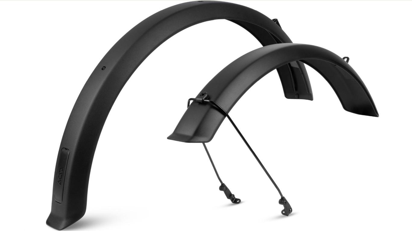Conjunto de guardabarros ACID Mudguard Cube SIC 2.0 84 27.5" Completo - Negro