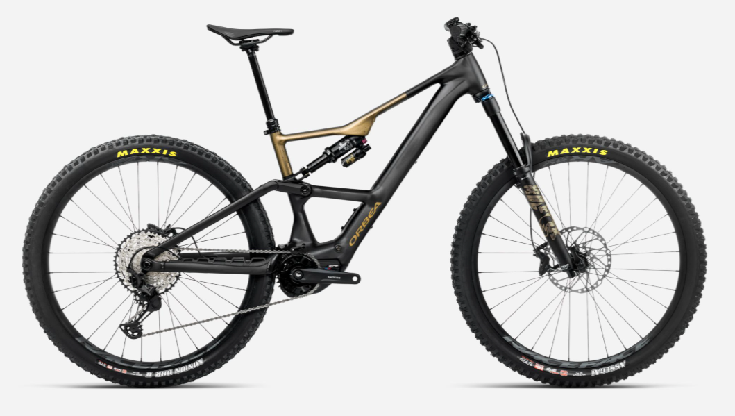 | Orbea Rise LT H10 2026 (Mk 4) 630Wh - Negro Diamante/Verde Oliva