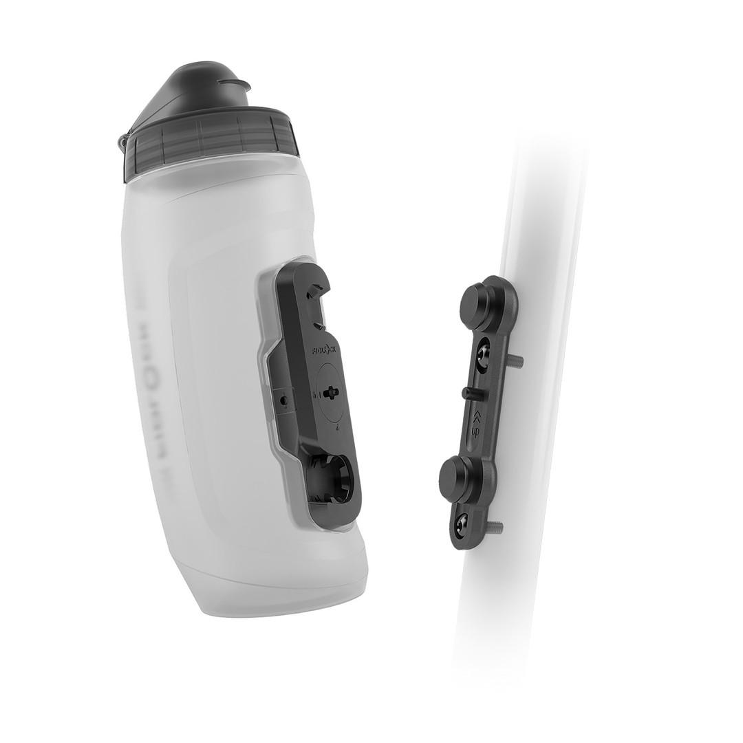 Botella Fidlock Twist 590 ml + Base para Bicicleta - Transparente