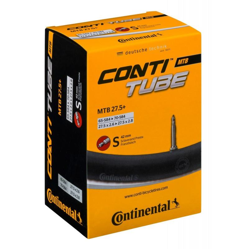 Neumático Continental Conti MTB Tube - Válvula Presta 42 mm 27,5" x 2,60-2,80
