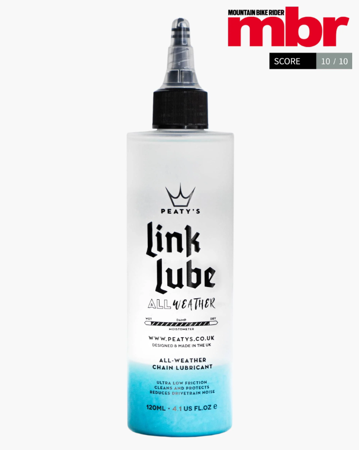 Peaty's Link Lube Todo Clima - Botella de 120 ml