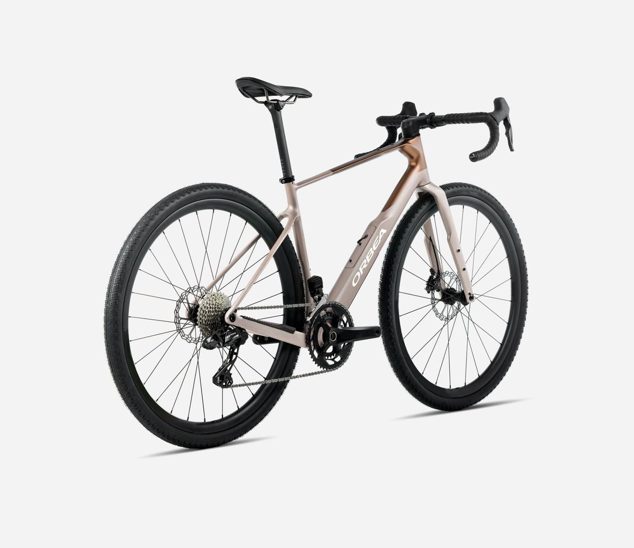 | Orbea Terra M31ETeam 1x 2026 - Níquel / Canela