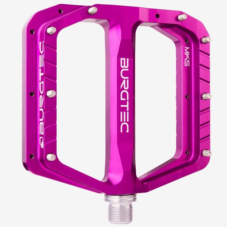 Burgtec MK5 Pedales de Penthouse - Par - Lluvia Púrpura
