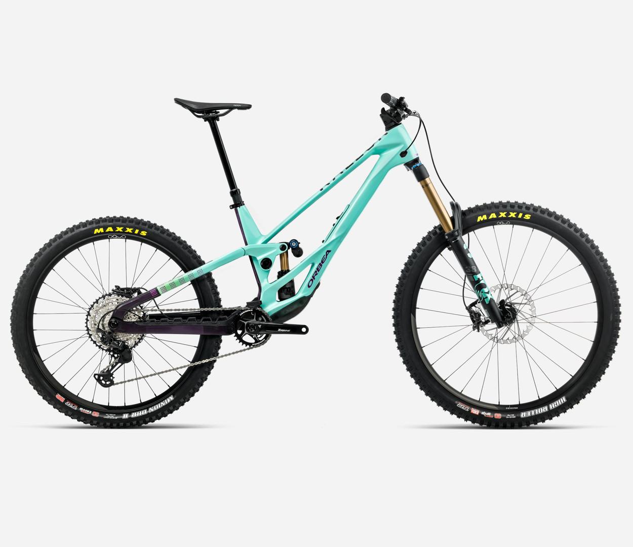 Orbea Rallon E-TEAM 2026 - Verde Aloha / Púrpura